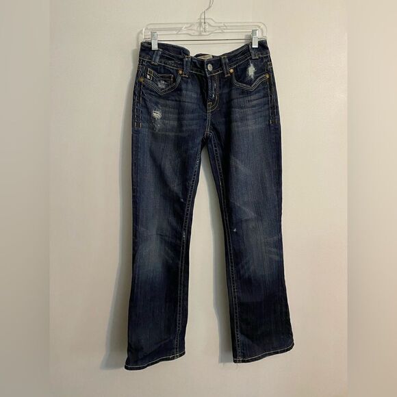MEK Denim distressed jeans, size 29/34 - Picture 1 of 3